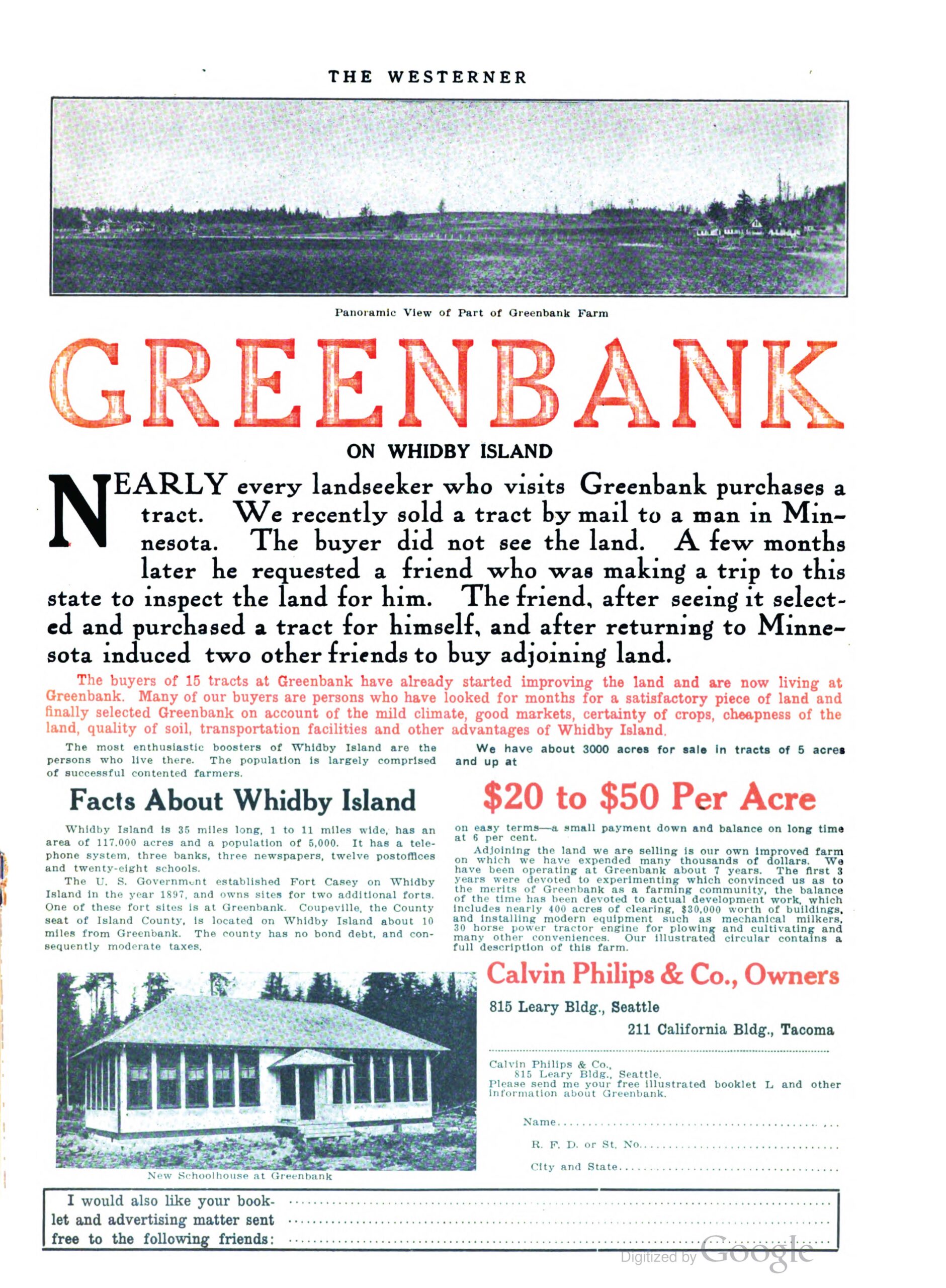 Greenbank Farm parcels for sale